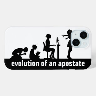 Coque Pour iPhone 15 "Évolution d'un apostat"