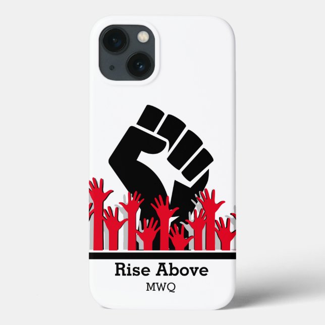 Coques Case-Mate iPhone ÉVOLUTION Inspirationnelle au-dessus du monogramme (Verso)