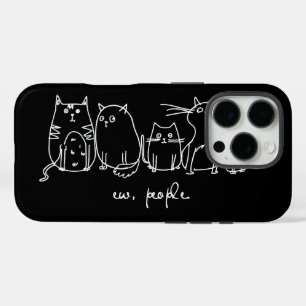 Coques iPhone 16 Pro Ew, Les Gens Drôle Amoureux de les chats Meowy
