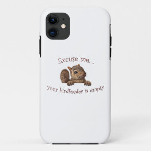 Coque iPhone 11 Excusez-moi...votre chargeur d'oiseaux est vide