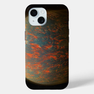 Coque Pour iPhone 15 Exoplanet 55 Cancri E Et Sa Surface Moulée