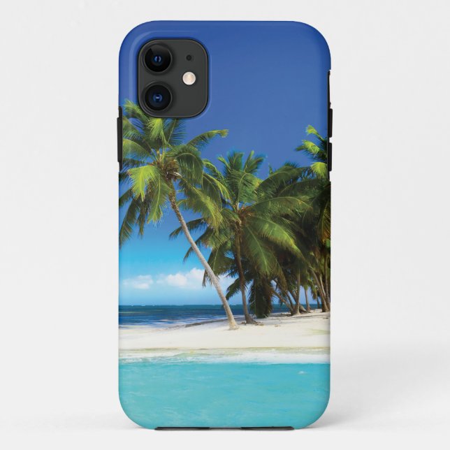 Coques Case-Mate iPhone Exotic beach throw pillow (Dos)