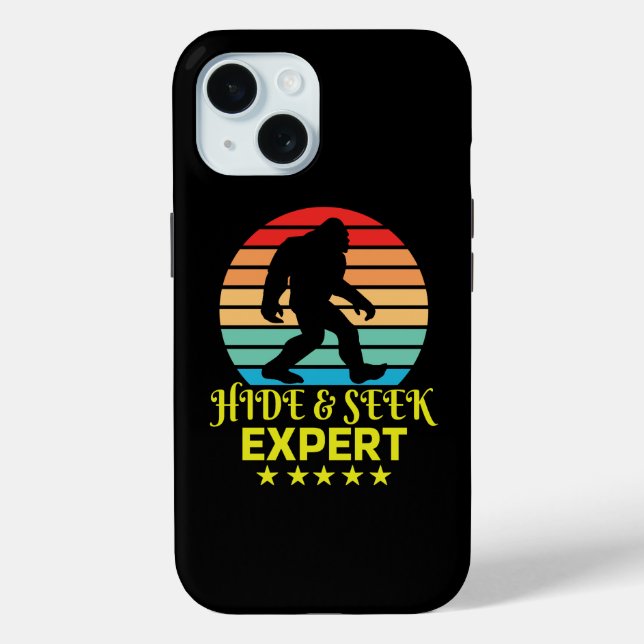Coques Case-Mate iPhone Expert Bigfoot Cache-Cache Drôle (Verso)