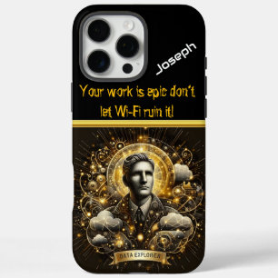 Coques iPhone 16 Pro Max Exploration des paysages de données avec un esprit