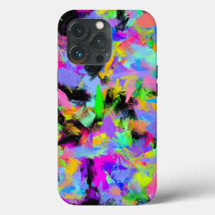 Case-Mate iPhone Case Explosion Abstraite de couleur de peinture aléatoi
