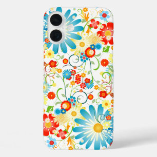 iPhone 16 Plus Case Explosion florale de couleur