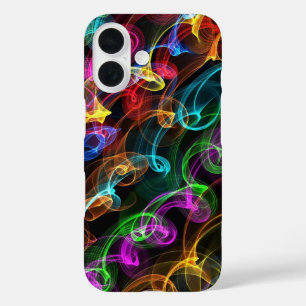 Coque Pour iPhone 16 Explosion lumineuse colorée