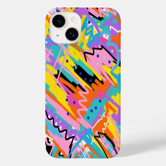 Coques Case-Mate iPhone Expression Joyeuse Impression Abstraite (Verso)