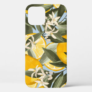 Case-Mate iPhone Case Exquis motif aux fruits jaunes bergamot, cit