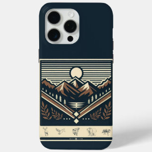 Coque iPhone 15 Pro Max Extérieur classique/vintage/nature sauvage