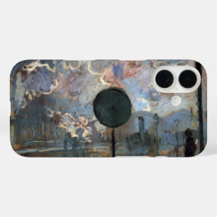 Coque Pour iPhone 16 Extérieur de la Gare Saint-Lazare par Claude Monet