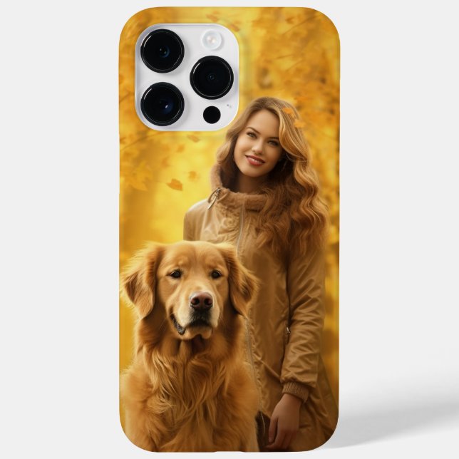 Coques Case-Mate iPhone Extrait d'or personnalisé Best Dog Mom (Verso)