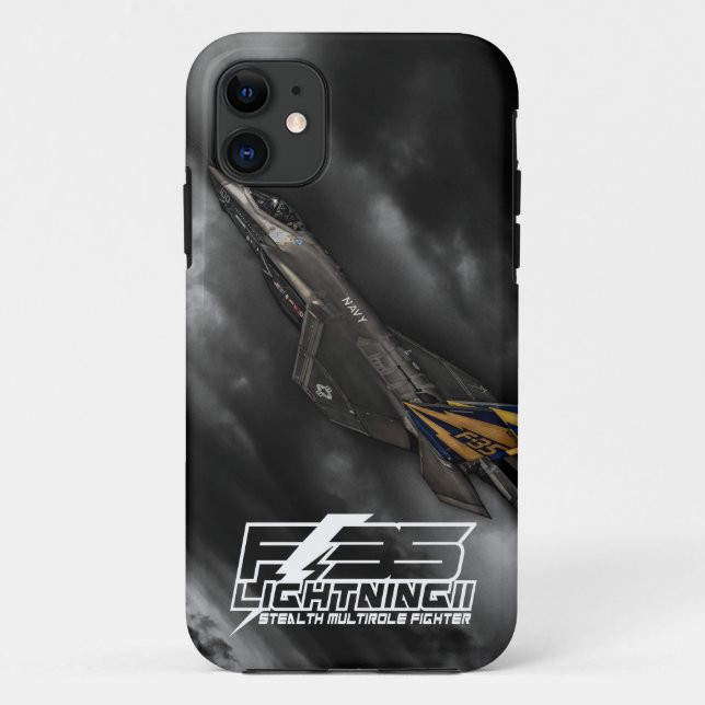 Coques Case-Mate iPhone F-35 foudre II (Dos)