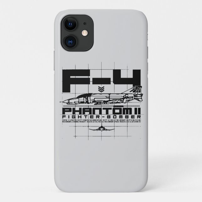 Coques Case-Mate iPhone F-4 Phantom II (Dos)