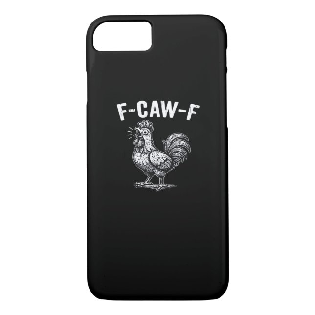 Coques Case-Mate iPhone F-Caw-F Chicken Retro Graphic (Dos)
