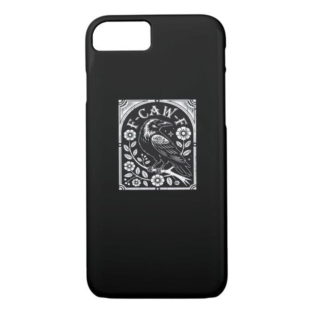 Coques Case-Mate iPhone F-Caw-F Crow Aesthetic Casual (Dos)