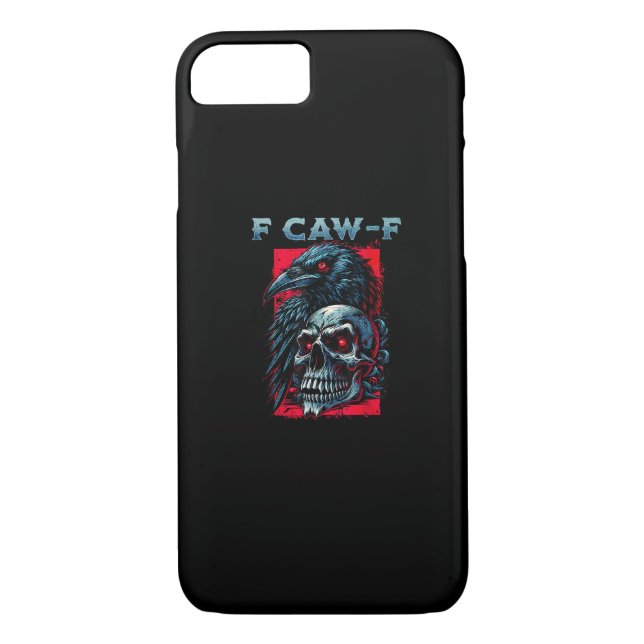 Coques Case-Mate iPhone F-Caw-F Crow Humorous Graphic (Dos)