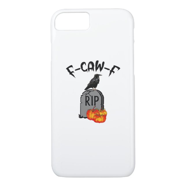 Coques Case-Mate iPhone F Caw F Crow Retro Cool (Dos)