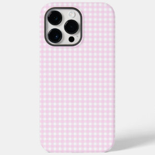 Coque Pour Pour iPhone 14 Pro Max F & L En vichy rose