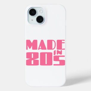Coque Pour iPhone 15 Fabriqué dans les années 80
