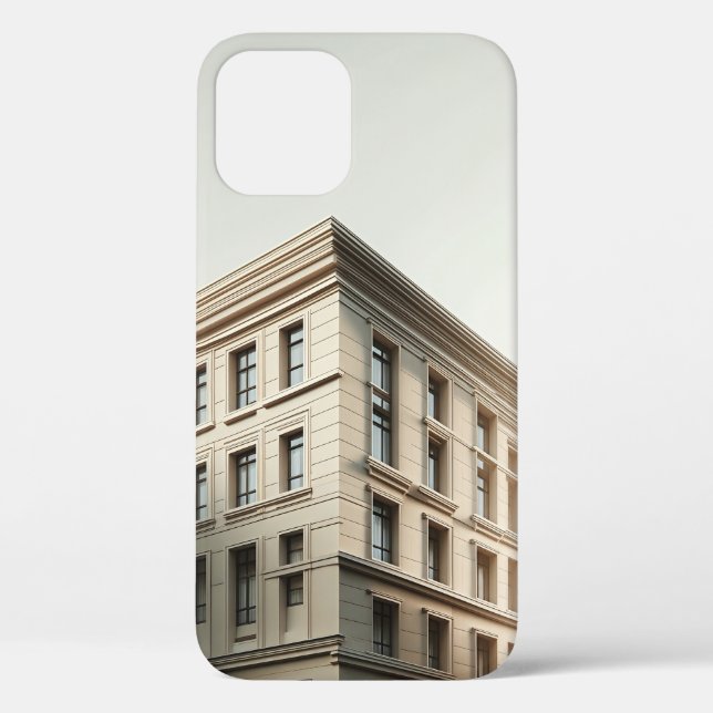 Coques Case-Mate iPhone Façade d'Architecture Classique de Luxe - Élégant  (Verso)