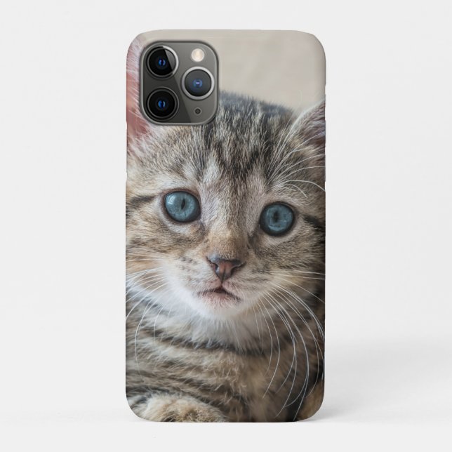Coques Case-Mate iPhone Face de chat mignonne (Dos)