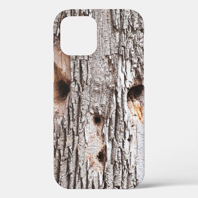 Coques Case-Mate iPhone Face de l'arbre du pic forestier (Verso)