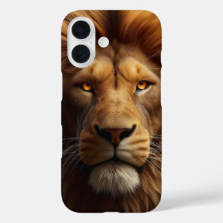 Coque Pour iPhone 16 Face lion iPhone 16 case