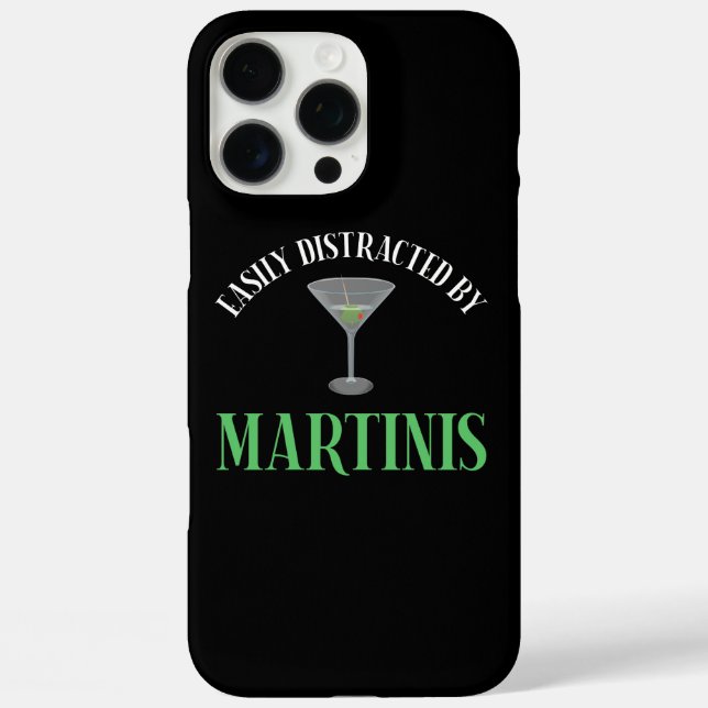 Coques Case-Mate iPhone Facilement Distrait Par Les Martinis (Verso)