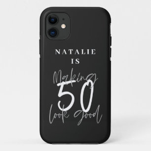 Case-Mate iPhone Case Faire en sorte que 50 ans soient bien personnalisé