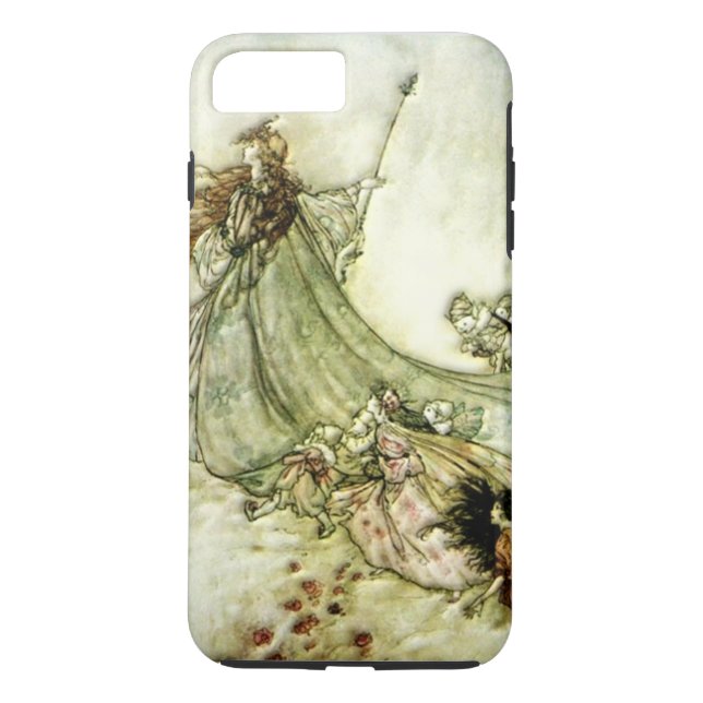Coques Case-Mate iPhone Fairies Away - Arthur Rackham (Dos)