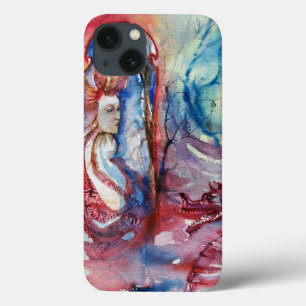 Etui iPhone 13 FAIRY MORGANA Arthurian Legends Aquarelle