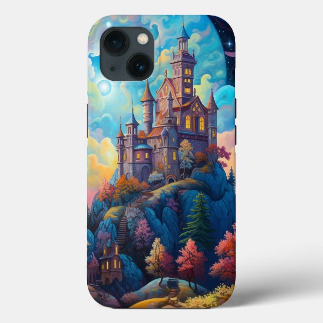Coques Case-Mate iPhone Fairy Tale Castle Imaginaire Art (Verso)