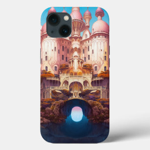 Case-Mate iPhone Case Fairy Tale Castle Rose White Gold Imaginaire Art