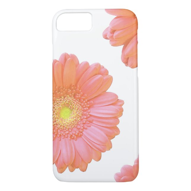 Coques Case-Mate iPhone Faisée de gerbera orange (Dos)