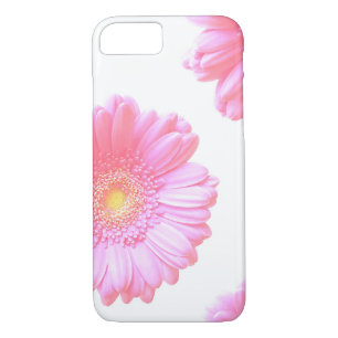 Coque iPhone 8/7 Faisée de gerbera rose pâle