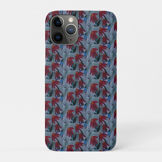 Coques Case-Mate iPhone Faisées rouges (Dos)