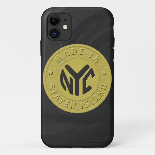 Coques Case-Mate iPhone Fait À New York Staten Island (Dos)
