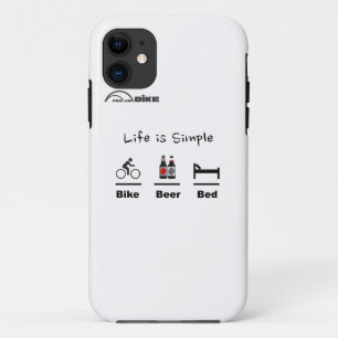 Etui iPhone Case-Mate Fait un cycle cas - la vie simple - vélo - bière