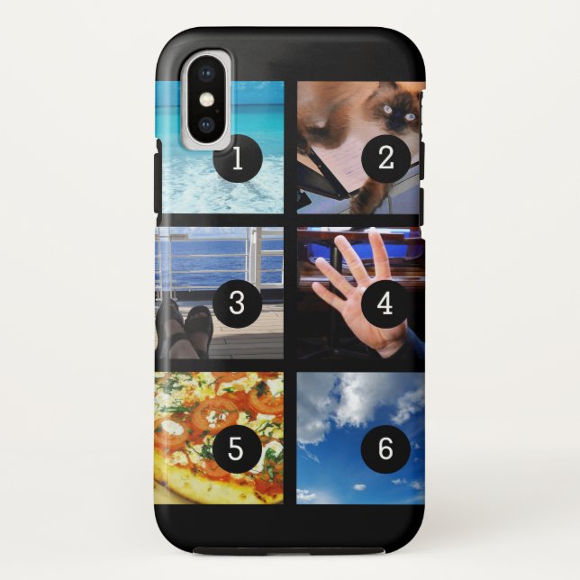 Coques Case-Mate iPhone Faites facilement votre propre photo concevoir le (Dos)