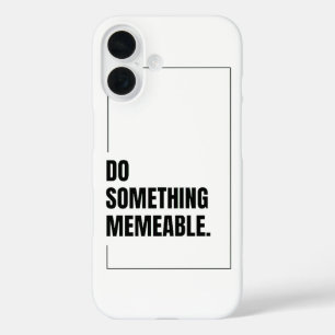 Coque Pour iPhone 16 Faites quelque chose de graphique mémorable T-shir