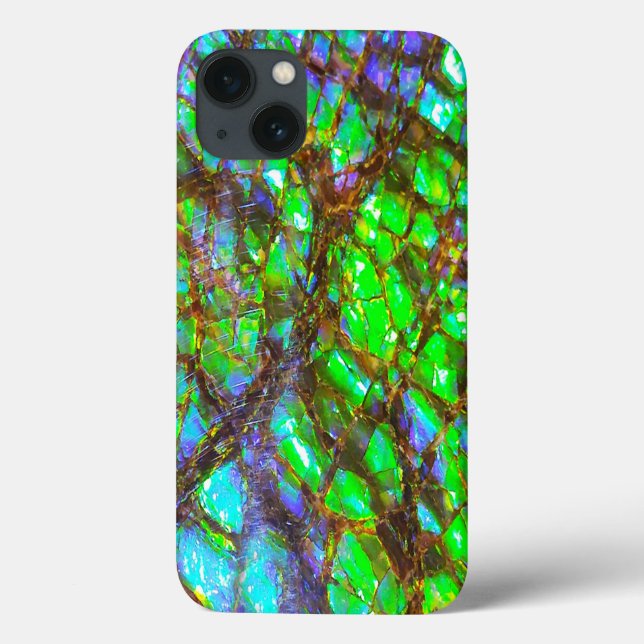 Coques Case-Mate iPhone Falln Peacock Ammolite (Verso)