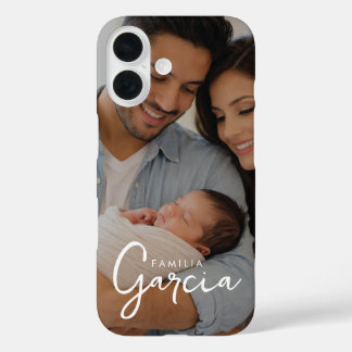 Coque Pour iPhone 16 FAMILIA GARCIA | iphone case with new born