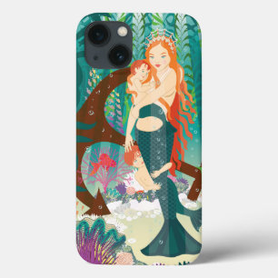 Case-Mate iPhone Case Famille de sirènes (rousses)