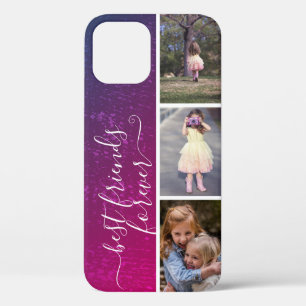 Case-Mate iPhone Case Famille Enfants Photo Collage Modèle Rose Ombre Cu