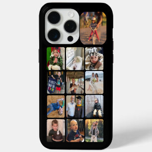 Coque iPhone 15 Pro Max Famille ou vacances Instagram photo collage
