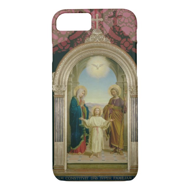 Coques Case-Mate iPhone Famille sainte, 1898 (tempera sur le panneau) (Dos)