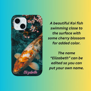 Coque Pour iPhone 15 Fancy Koi