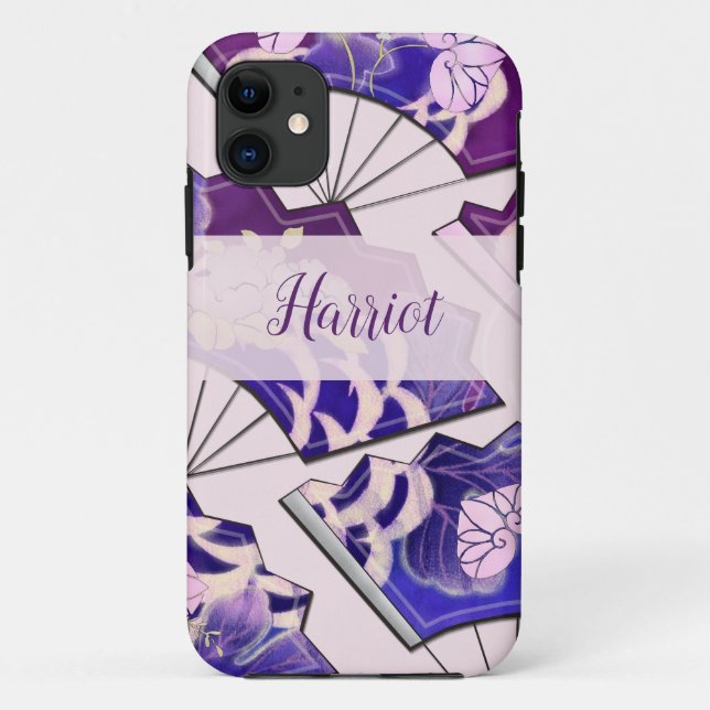 Coques Case-Mate iPhone Fans japonais traditionnel NOM PERSONNALISÉ (Dos)