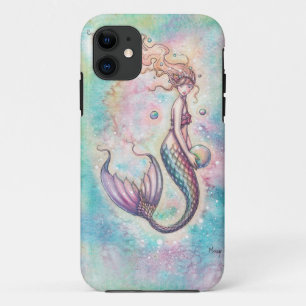 Case-Mate iPhone Case Fantaisie artistique de sirène arc-en-ciel